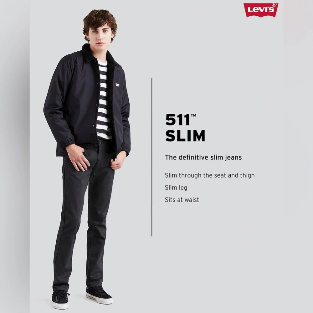 LEVIS
Men's 511 Flex Slim Fit Jean 👖
Size 32/32 - Picture 6 of 6